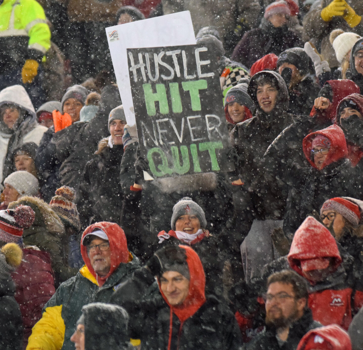 Columbus fan sign